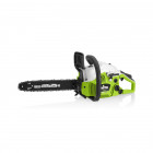 Tronconneuse thermique 38cm3 vito - 1.2kw - moteur 2t - guide-chaîne oregon - lame 40 cm - graissage automatique