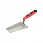 Truelle italienne ks tools carrée - bi-matière - 220mm - 144.0224