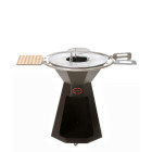 Brasero pyramidal Le Churrasco époxy noir - BRIPEMC070