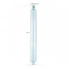 Tube linolite led S19 7 watt (eq 50 watt) - Couleur eclairage - Blanc neutre