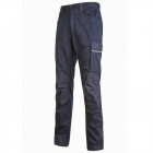 Pantalon de travail meek stretch et slim - hy179 - Bleu-foncé - Taille au choix