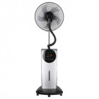 Ventilateur brumisateur sur pied 3 vitesses vb 02 gris noir