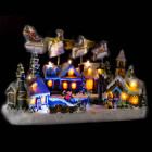Village de noël 2 rennes led +mouvement
