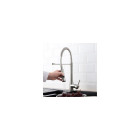 Vimmern mitigeur avec douchette, couleur acier inox