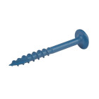 Vis Blue-Kote™ pour trous borgnes, tête à rondelle, pas gros - 1 200 vis, N° 8 x 1-1/2"