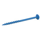 Vis Blue-Kote™ pour trous borgnes, tête à rondelle, pas gros - 125 vis, N° 8 x 2-1/2"