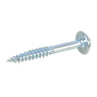 Vis zinc pour trous borgnes, tête à rondelle, pas fin - 250 vis, N° 7 x 1-1/4"