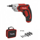 Visseuse sans fil 3.6v itools - batterie lithium 2 ah + pochette 27 accessoires