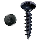 Vis MUSTAD Panelvit FC Tête de penture - Torx - Ø6x25mm - Zingué noir - Boite de 100 - PV312A600600KNC