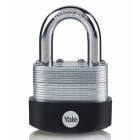 Cadenas acier laminé YALE - 50 mm - 3 clés - 24313000