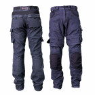 Pantalon - ILKOTT - YP92 Denim avec genouillères EJ.77 T.0 ( 36-38 ) YP92M-2659-EJ 77cm-T0