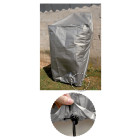 Housse 90 grammes grise pour barbecue rectangulaire 90x70xh70 cm