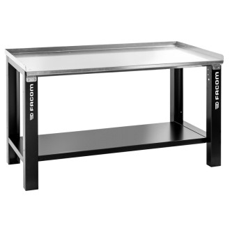 Etabli d'atelier 1.5 m - Dessus tôle galvanisé - FACOM - WB2.1500GSPF