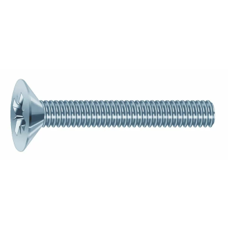 Vis métaux VISWOOD Tête fraisée - Pozidriv - AZ 4.8 - Ø4 x 20 mm - 965AZ4020