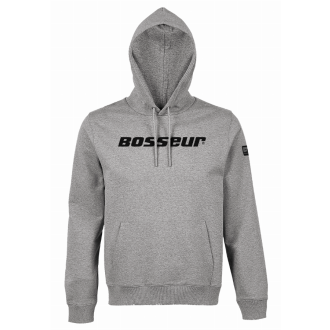 Sweat-shirt à capuche - BOSSEUR - Creek Gris Chiné T.3XL 11963-018