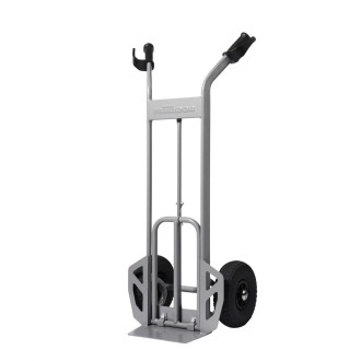 Diable 200kg NST-400 bavette rabattable, roues pneumatiques