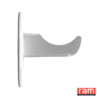 1 support à visser radiateur type rideau longueur 55/80