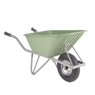 Brouette Noka Basic L avec bac en PEHD vert
