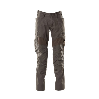 Pantalon de travail avec poches genouillères MASCOT Accelerate - 18579-442-Gris anthracite-90-56