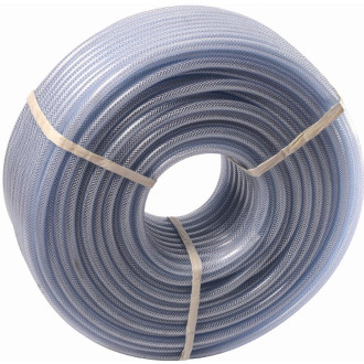 Tuyau pvc translucide armé SAM couronne Ø8 mm x 100 m - 19007-100