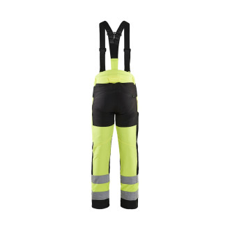 Pantalon tronçonneuse haute visibilité Jaune-Fluo/Noir 19201900 - Taille au choix