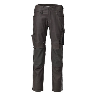 Pantalon de travail avec poches genouillères MASCOT Unique - 21979-459-Gris anthracite-48-82