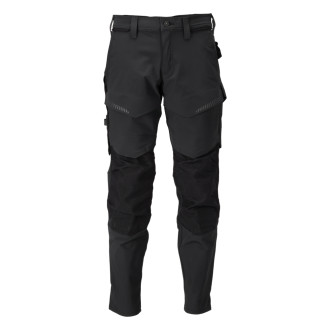 Pantalon de travail avec poches genouillères MASCOT Customized - 22379-311-Noir-44-90