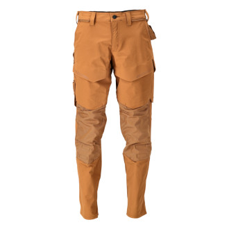 Pantalon de travail avec poches genouillères MASCOT Customized - 22379-311/2-Noisette-43-90