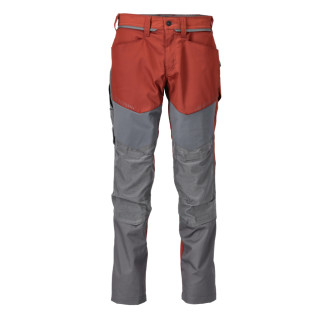 Pantalon de travail avec poches genouillères MASCOT Customized - 22479-230-Rouge-76-45