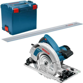 Scie circulaire bosch gks 85g jk 2200 w ø 235 mm + rail fsn 1400 - 0615990m92