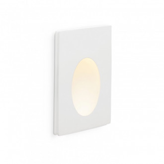Encastrable blanc plas h16,5 cm