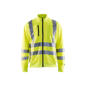 Sweat zippé haute-visibilité 33581974 - Couleur et taille au choix