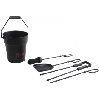 Seau 4 accessoires cheminée fire