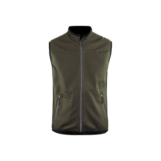 Gilet softshell +stretch sans manches 38502516 - Couleur et taille au choix