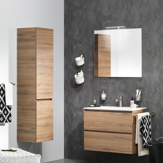 Tiger jeu de meuble de salle de bain loft 60 cm chêne blanc 1644313200