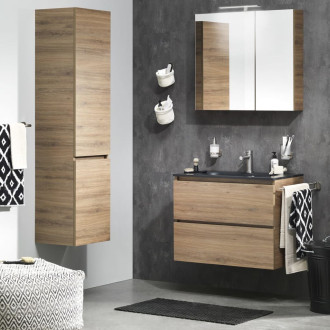 Tiger ensemble de meubles de salle de bain loft 60 cm chêne 1644413202