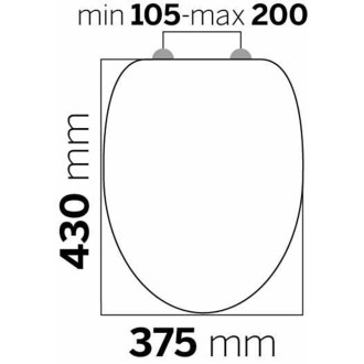 Tiger abattant wc à fermeture en douceur douglas mdf marron 251678346 Tiger abattant wc à fermeture en douceur douglas mdf marron 251678346