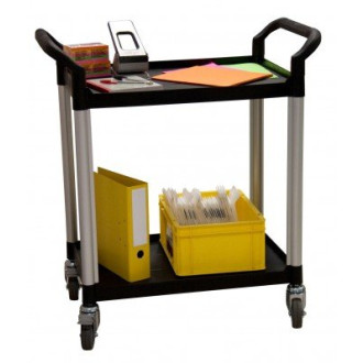 Desserte tertiaire 2 plateaux 250 kg - Dimensions plateaux au choix