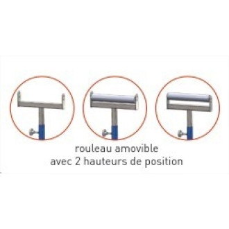 Servante d'atelier à rouleau 1 mât 150 kg