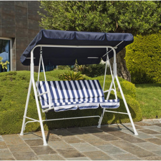 Balancelle pour jardin en acier exklusive