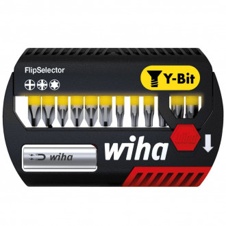 Wiha flipselector jeu d'embouts en y 13 pièces 25 mm 41827