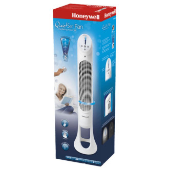 Honeywell ventilateur tour quietset blanc