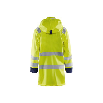 Veste de pluie longue niveau 3 haute-visibilité 43262005 - Couleur et taille au choix