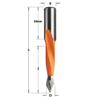 HM-M. A TOURILLONS D=10X35 Z=2 S=10X25 DR. 314.100.11