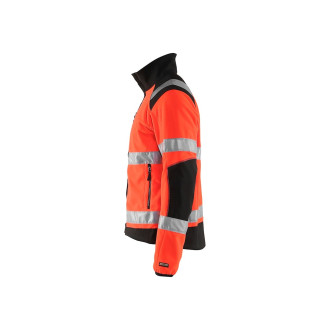 Rouge fluo-Noir