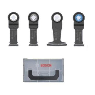 Lots de 4 lames STARLOCK PLUS + mini L-BOXX BOSCH 06159975B3