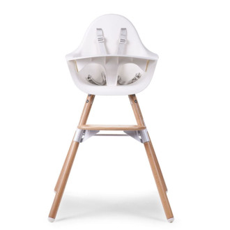 Childwood chaise haute bébé 2-en-1 evolu 2 blanc chevochnw