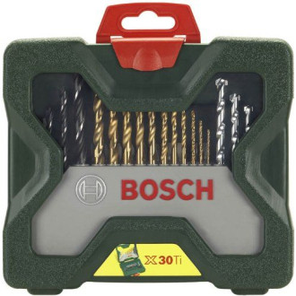 Bosch 2607019324 x-line coffret de mèches titanium 30 pièces