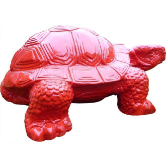 Tortue design en résine 71 cm