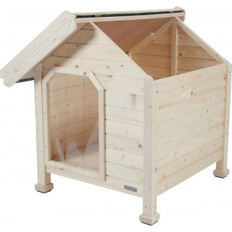 Niche en bois chalet large